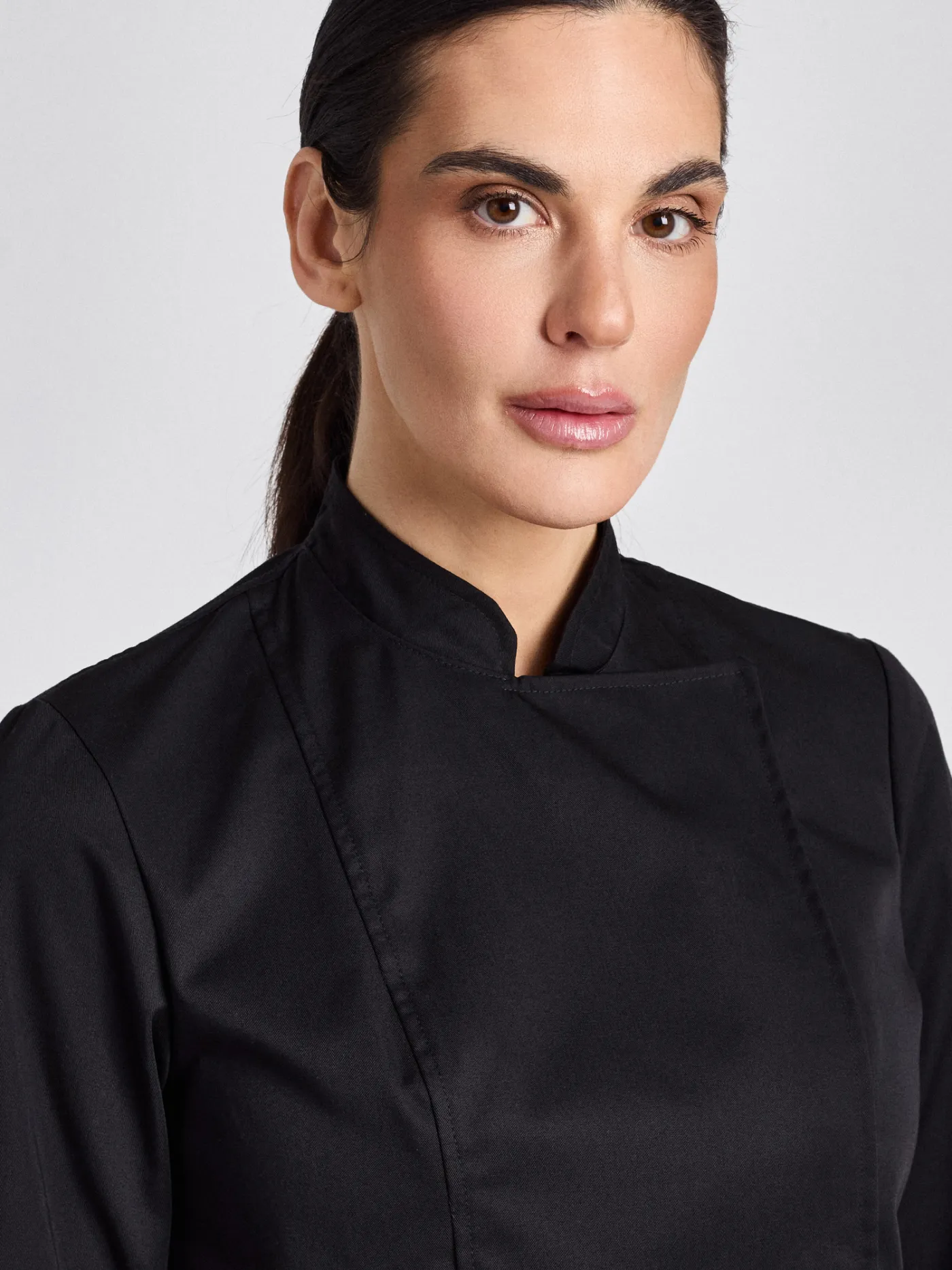 Rimini-Bene Lady Classic - Kochjacke – schwarz – Bild 2 von 5