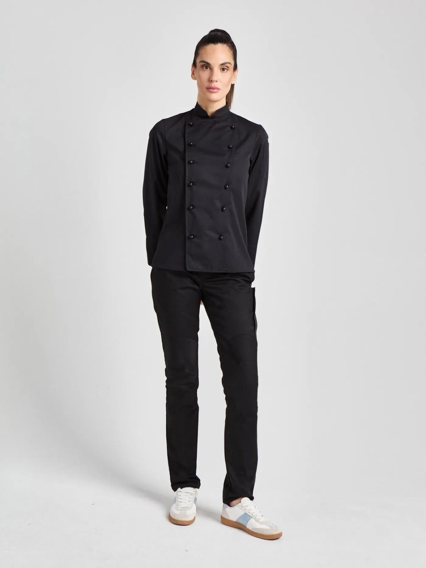 Rimini Lady Classic - Kochjacke – schwarz – Bild 3 von 5