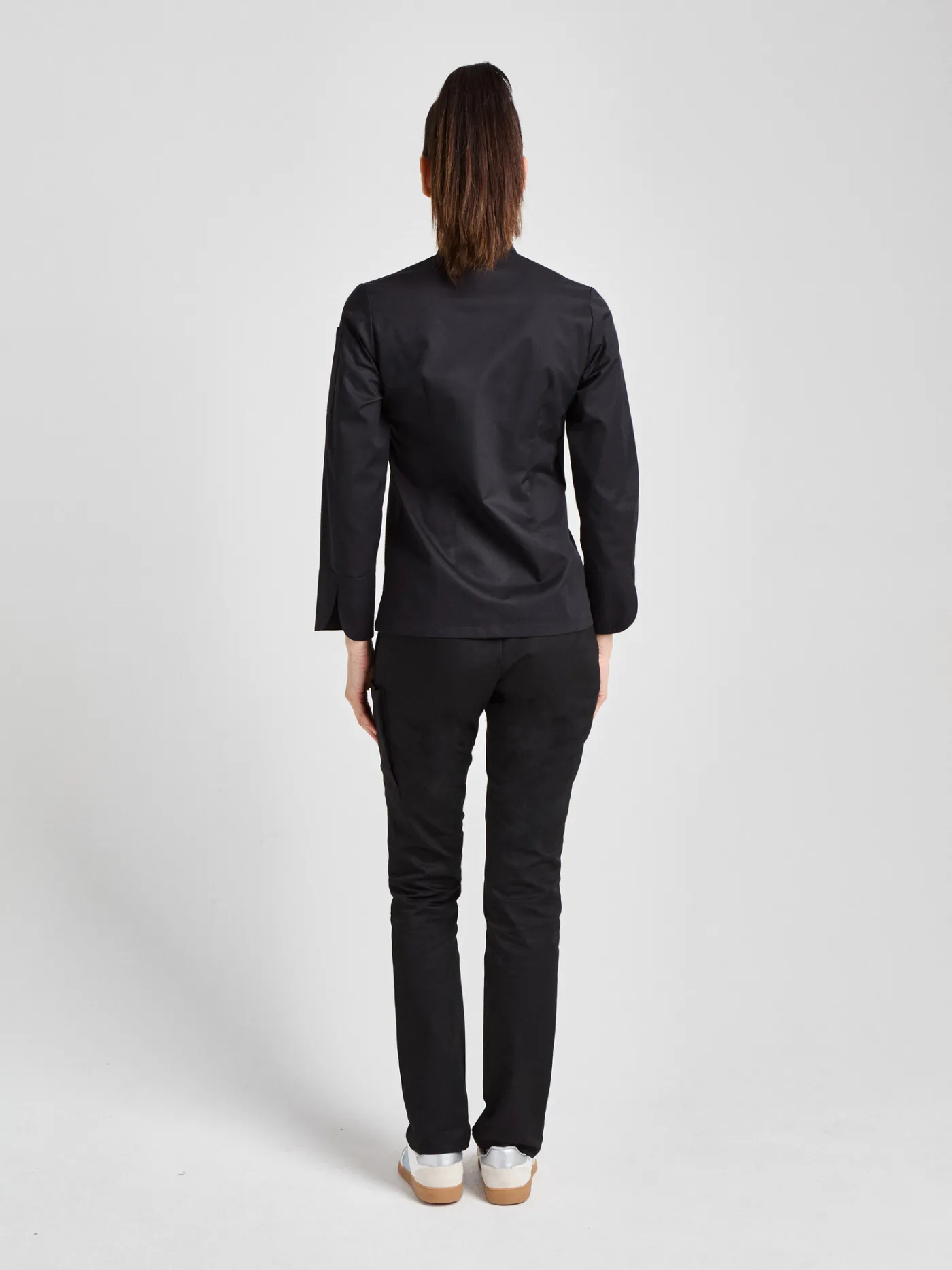 Rimini Lady Classic - Kochjacke – schwarz – Bild 4 von 5