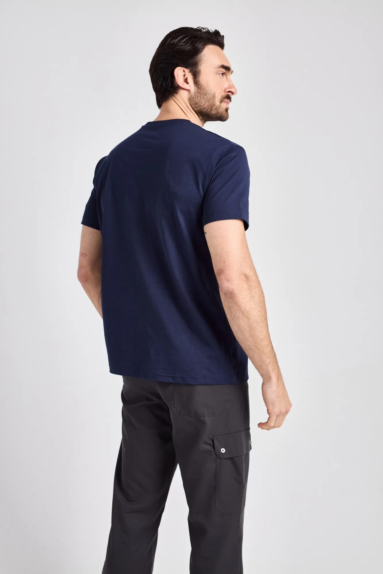 Taranto Man - T-Shirt Kurzarm – marine – Bild 4 von 5