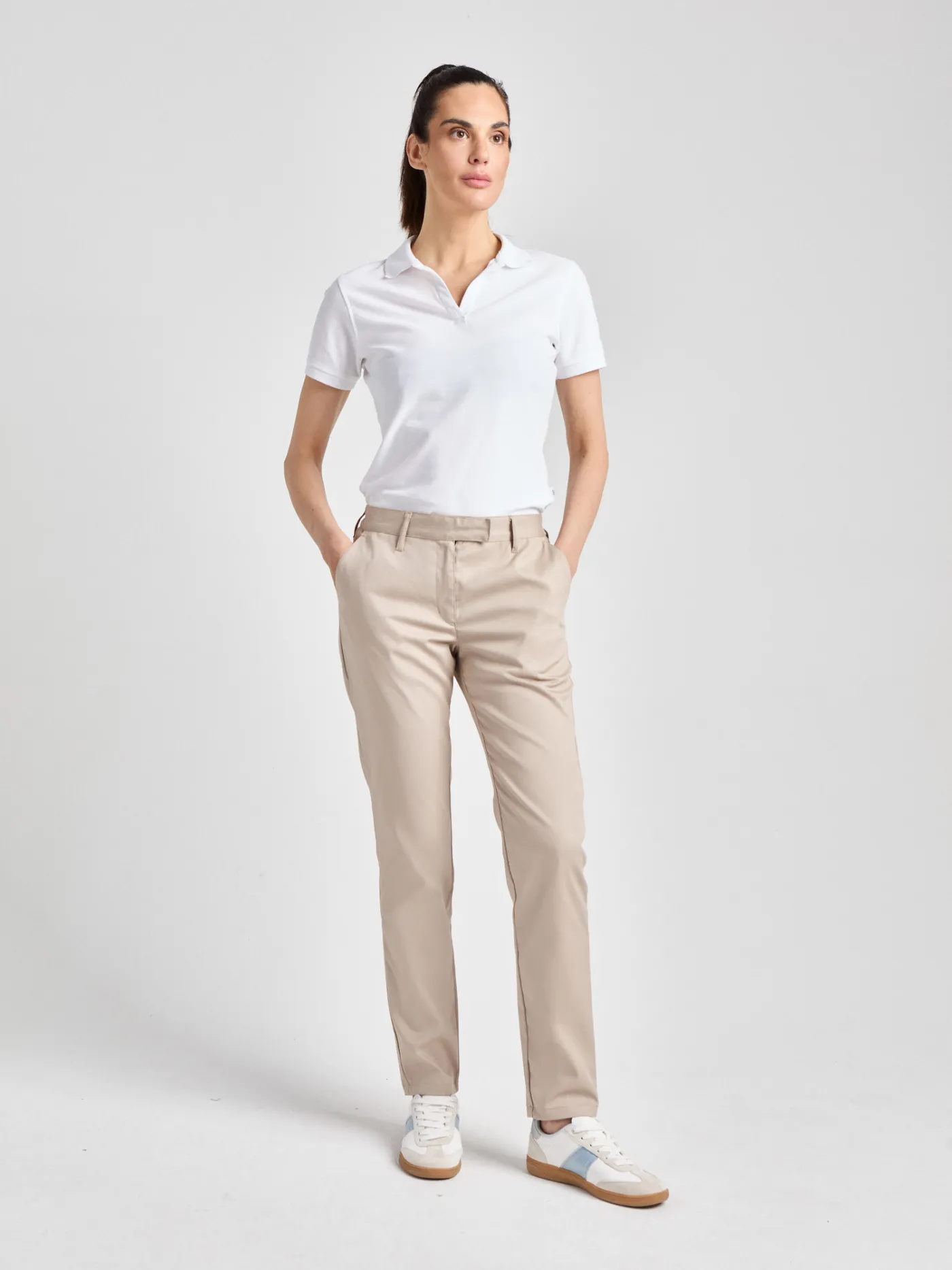 Elda Lady Comfort - Hose – beige – Bild 2 von 4