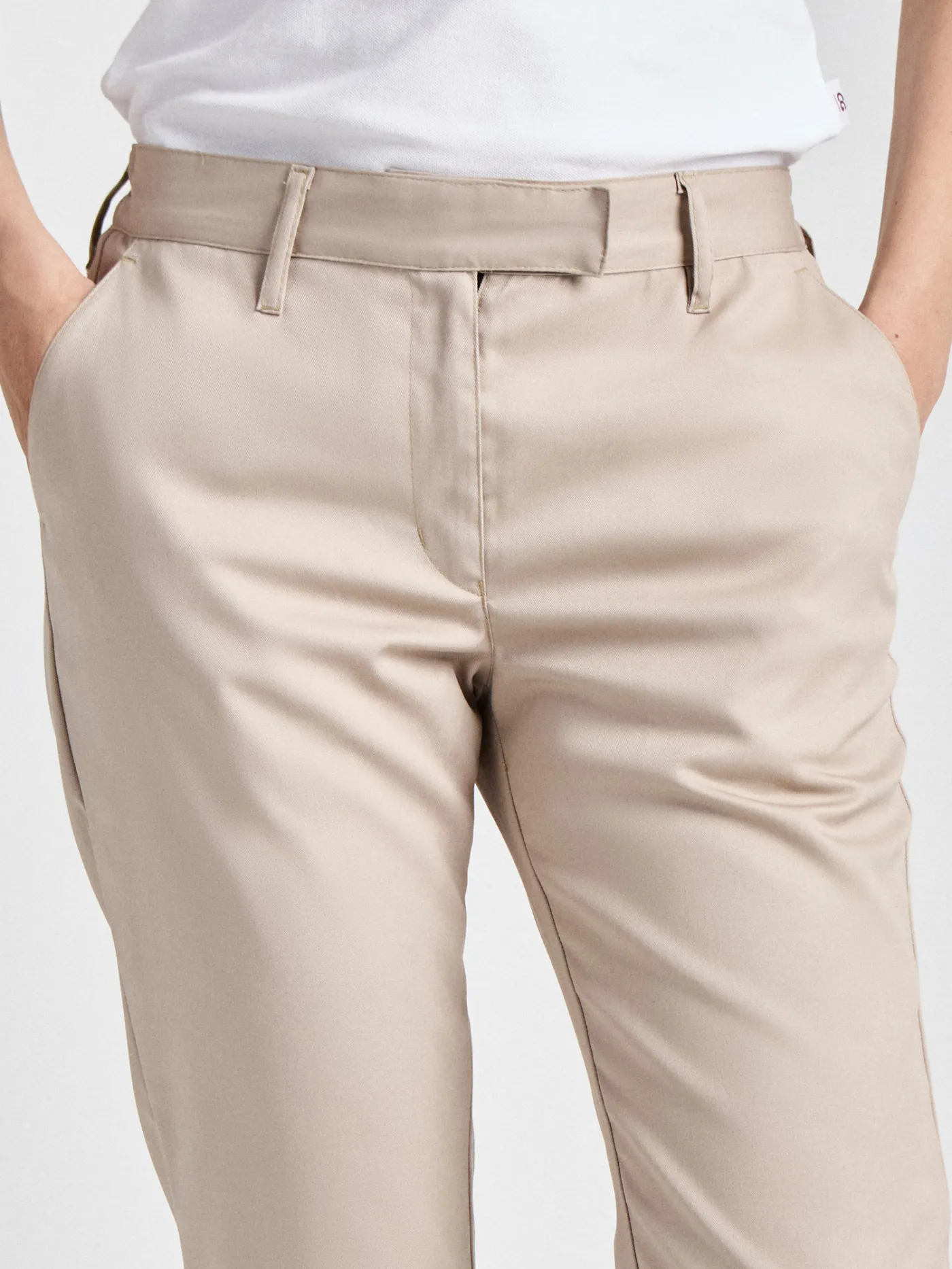 Elda Lady Comfort - Hose – beige – Bild 3 von 4