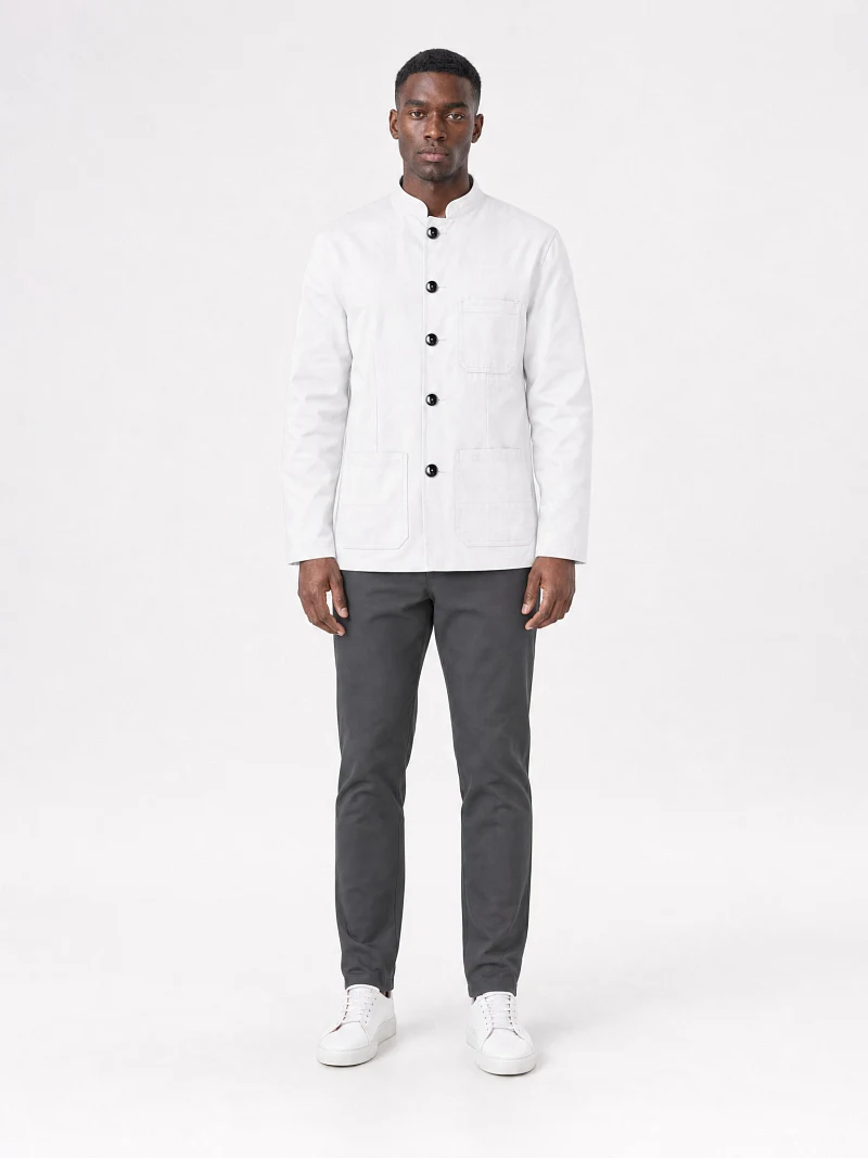 Men Jacket Firenze Classic – white