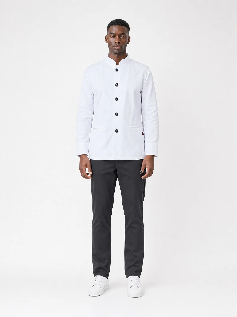 Men Jacket Este Classic - black – white