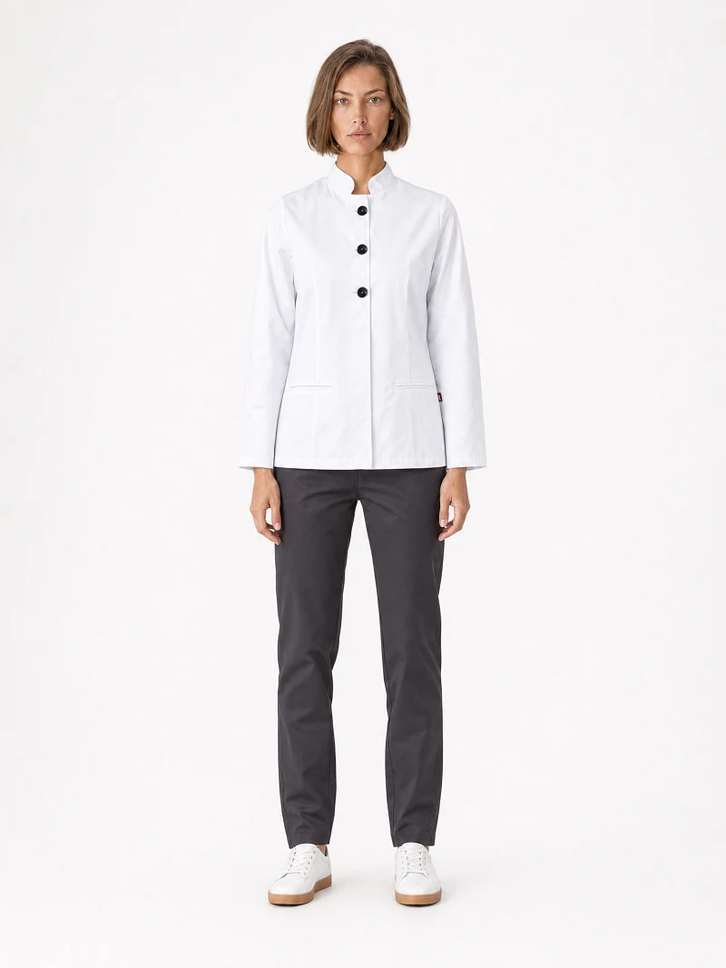 Women Jacket Lana Classic – white