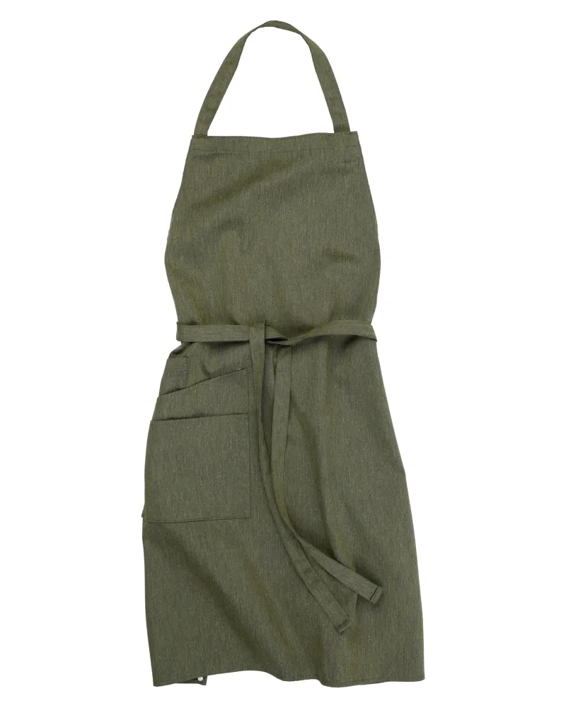 Gorizia Structure 90 x 75 - Bib apron – green