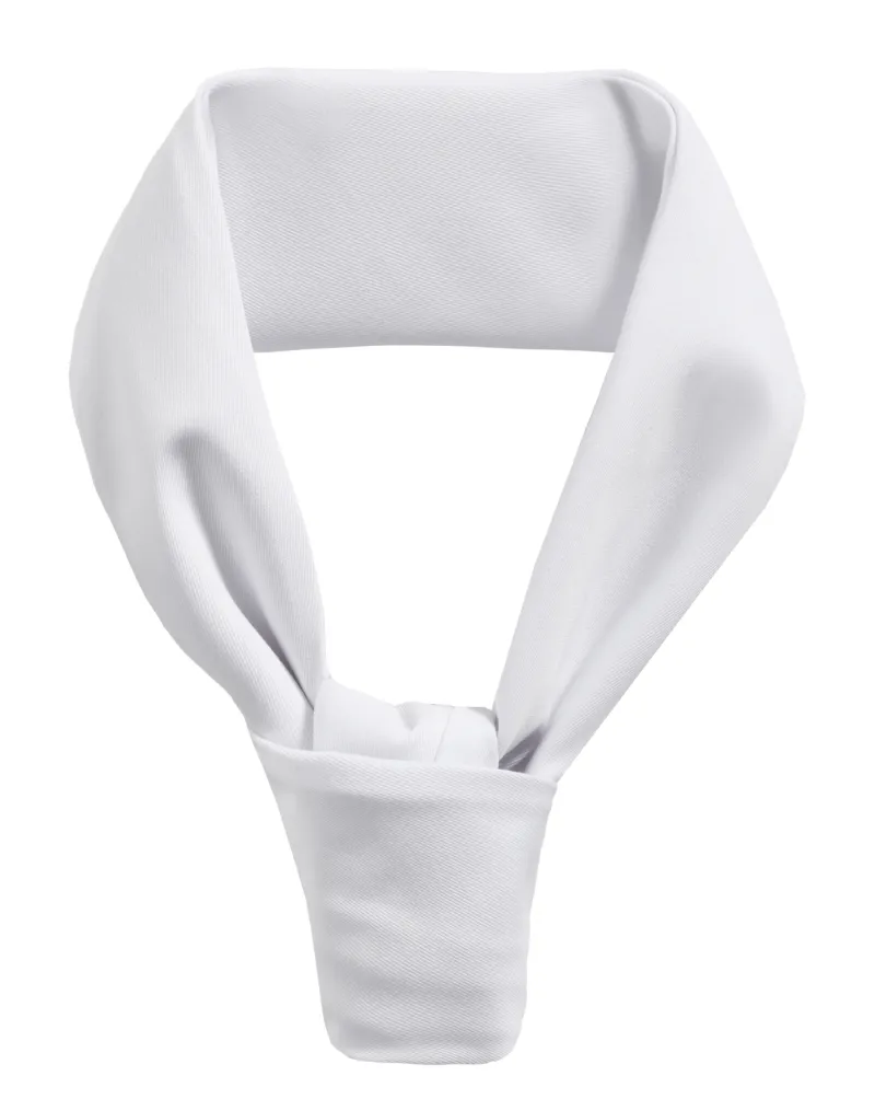 Salerno Classic - Neckerchief – white