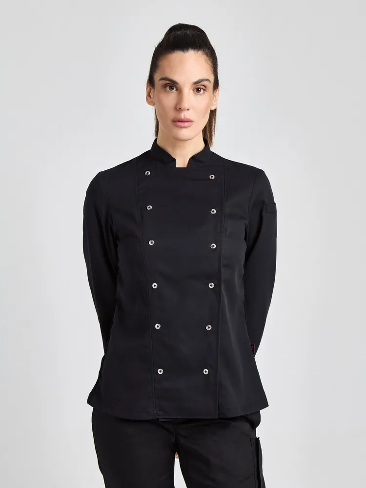 Arco Lady Care - Chef jacket – black
