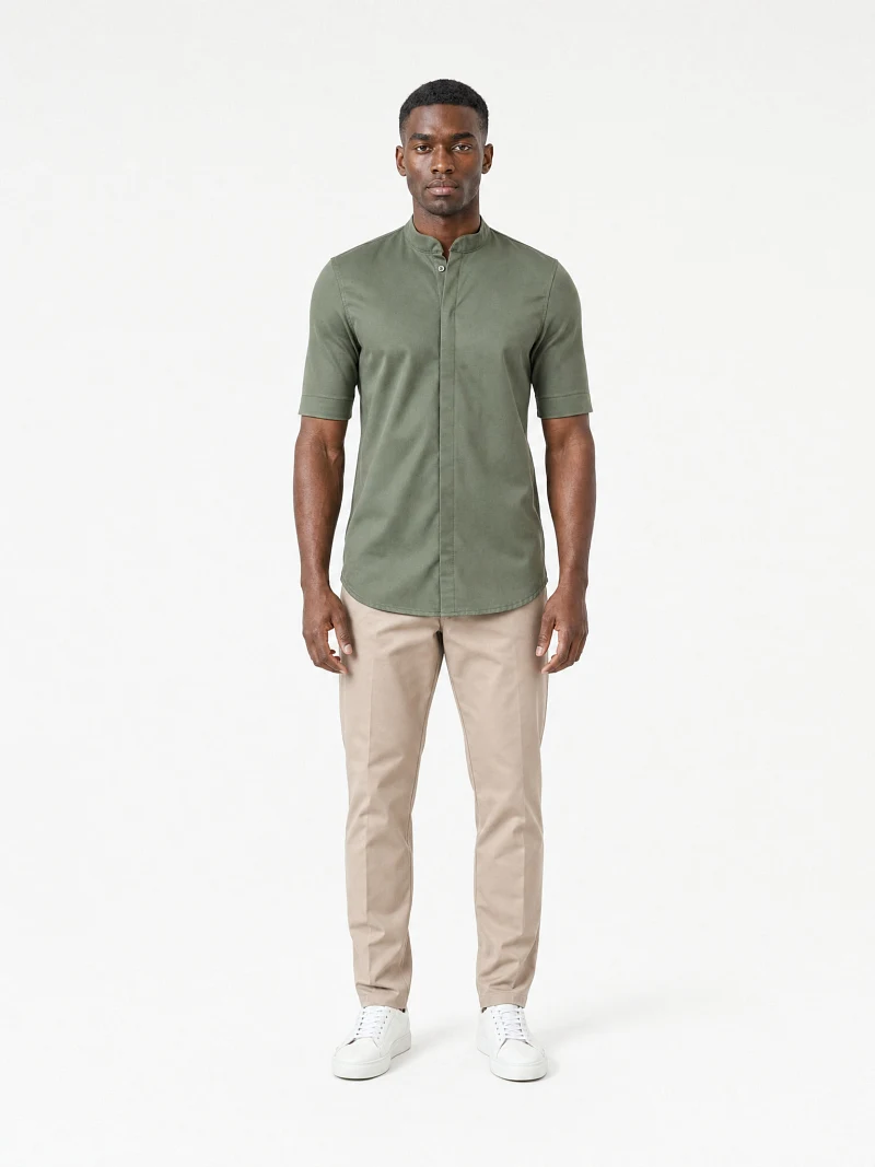 Parla Man Care - Jacket short sleeve – olive