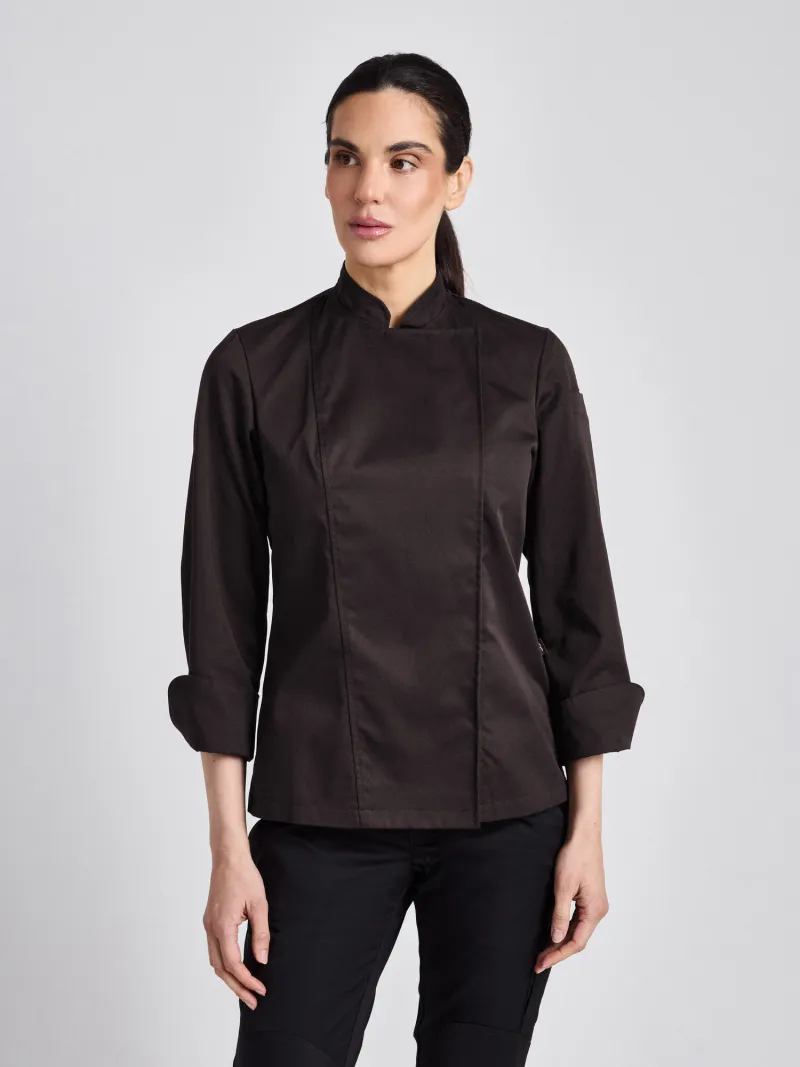 Rimini-Bene Lady Classic - Kochjacke – chocolate