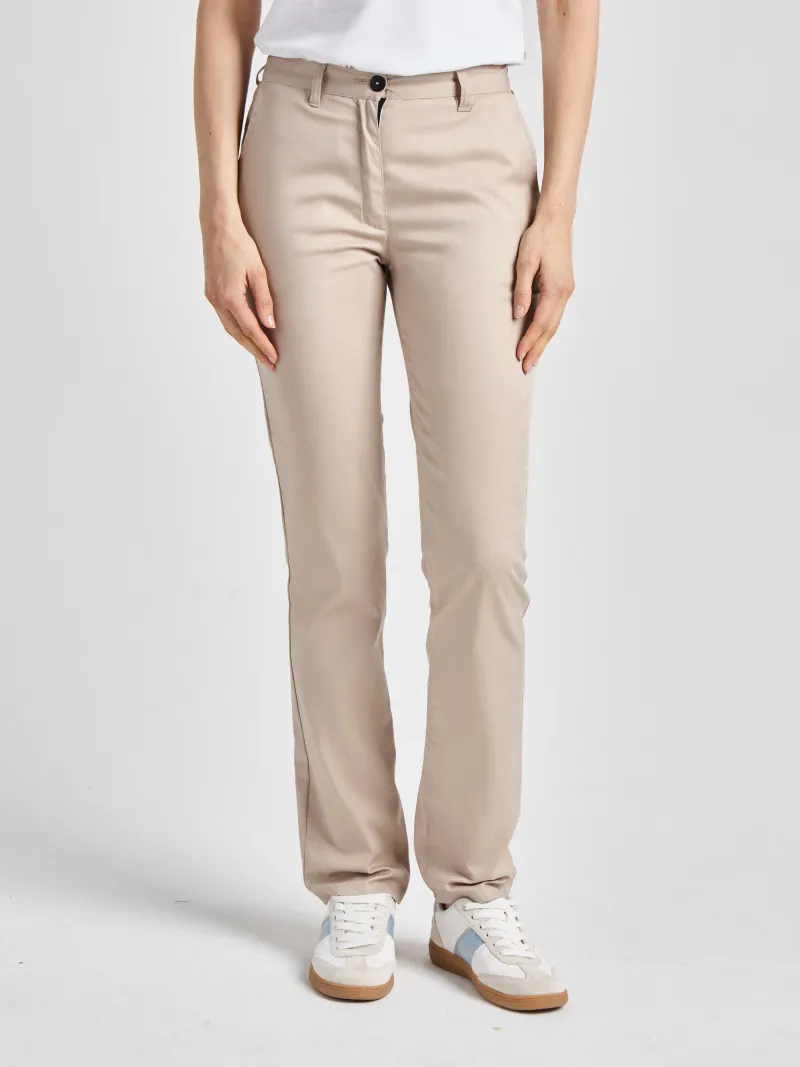 Alba Lady Comfort - Trousers – beige