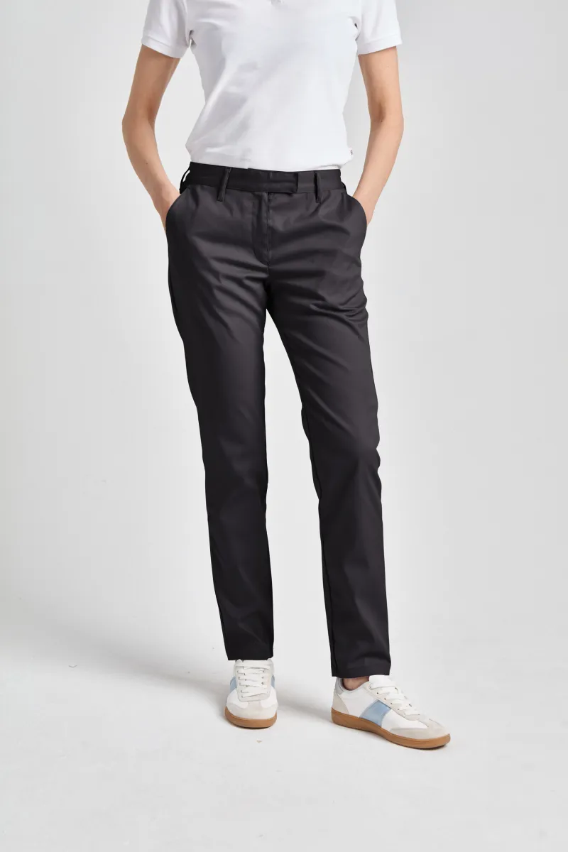 Elda Lady Comfort - Trousers – black